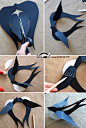 DIY your Christmas gifts this year with GLAMULET. they are 100% compatible with Pandora bracelets. Black Cardboard SWALLOW