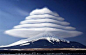 【富士奇景】富士山上的五段云，有没有想起神龙斗士？？