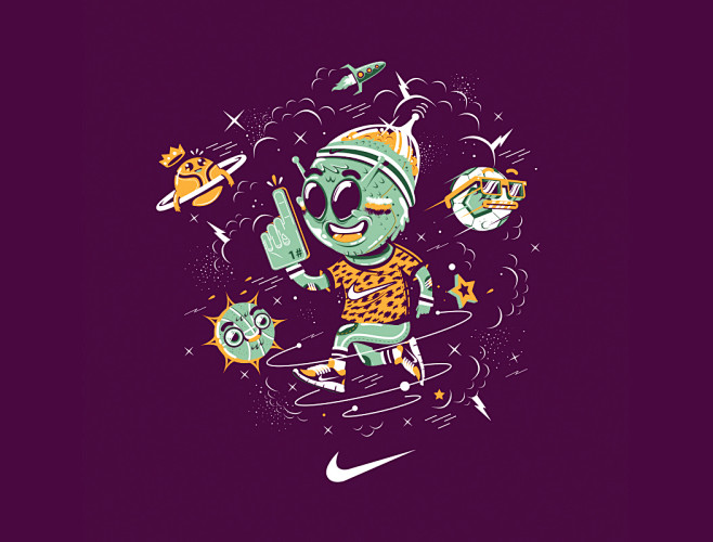 Tshirt art for NIKE ...