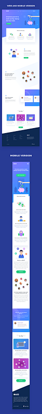 Landing Page with Responsive Design : My Exploration Illustration, What do you think ?
