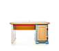 paper desk patchwork by moooi | Desks