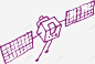 卡通卫星线条矢量图高清素材 卡通卫星线条 卫星 太空 手绘 手绘卫星 矢量图 线条 元素 免抠png 设计图片 免费下载 页面网页 平面电商 创意素材