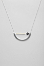 FAUX/real Being Relaxing Necklace (Silver/Gold)