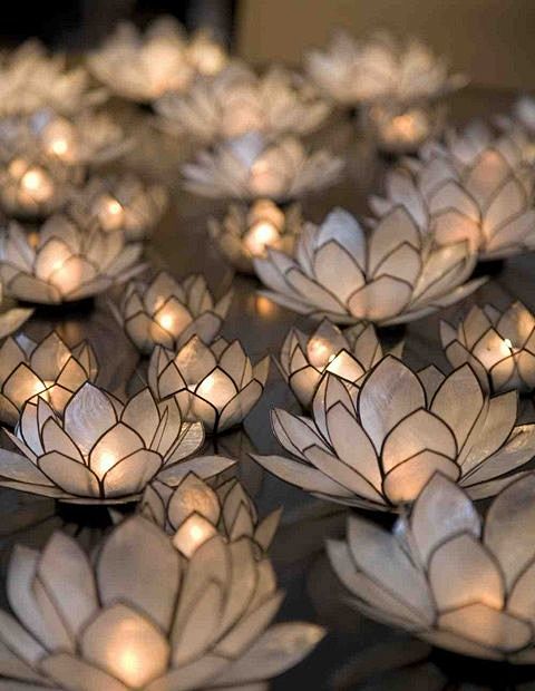 ~ Lotus Candle Holde...