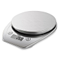 Smart Weigh 11lb/5kg Electronic Multifunction Kitchen and Food Scale, Stainless Steel Platform, Large LCD Screen (Silver): Amazon.co.uk: Kitchen & Home