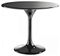 Modway EEI-120-BLK Lippa 24 Inch Fiberglass Side Table In Black modern-side-tables-and-end-tables