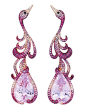 Earrings from Red Carpet Collection by Chopard
