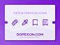 Dopeicon - Icon Challenge Day 005 :  Freebies | DOPEICON.COM $8 / Year For Weekly Updating Premium Icons File Format: Sketch, Figma, Iconjar, AI, SVG, PNG Follow this project, If you like the design. I will keep updating this project by weekly. Annually i