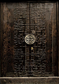 ♂ Ornate door China Asian Kuan Zhai Xiang Zi 宽窄巷子, Chengdu 成都, China 中国