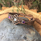 Wire Wrap Wire Wrapped Bracelet Copper by SweetWaterSilver on Etsy