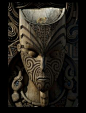 Photo was taken on March 12, 2011 in Waipa Village, , NZ - | Maori | Art | Sculpture |