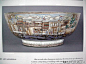 广彩十三行纹大碗，直径40厘米，约1785年