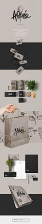 Althea Organic Herbs Branding and Packaging by Sofia Papadopoulou