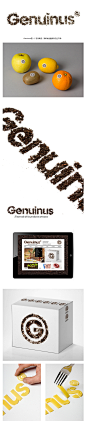 Genuinus品牌标识欣赏_品牌设计_DESIGN³设计_设计时代网