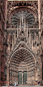 Cathedrale de Strasbourg, FRANCE
