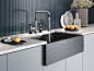 Urbix™ Bridge Faucet with ColorSmart™ Technology