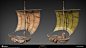 Assassin's Creed: Odyssey - "Athenian Trireme, Feluccas & Merchant Boat", David Therrien : On AC: Odyssey, i was the Lead Modeler of the Naval portion and here's the work i've done on different Boats Archetypes in the game.<br/>Additio