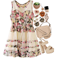 A fashion look from July 2015 featuring short dresses, platform shoes and crossbody purse. Browse and shop related looks.