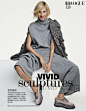 《Vogue服饰与美容》2014年10月刊时尚大片  模特：Anja Rubik 摄影师：Patrick Demarchelier