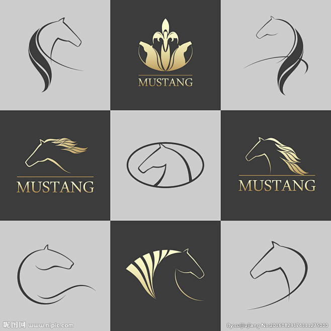 马logo