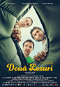Movie poster - "Doua lozuri" on Behance