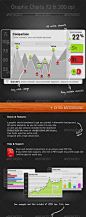 Graphic Charts Elements II - 72 & 300 DPI - Infographics 