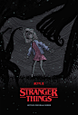 Stranger Things - Netflix Poster : infographic, element, graph, chart, vector, logo, business, bar, data, design, report, graphic, info, modern, set, rate, rating, text, background, layout, pie, growth, web, document, collection, concept, banner, informat