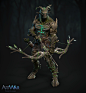Forest Avenger, Nikita Kuzmichev : This is my entry for ArtWar 2017. My thread: https://forums.cubebrush.co/t/art-war-3d-forest-avenger-nikita666
I had a lot of fun with this. Thanks everyone who gave me support and feedback!