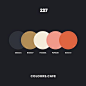 #colour245 dark bg  . #0d4a4e #ff947b #f6f4ed #ead3a2 . #5284ab . #colors #color #colours #colour #palette #colorscheme #colourscheme #ui…