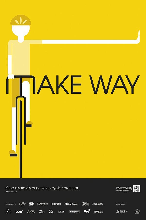 新加坡安全骑行联盟海报