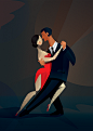 TANGO retro poster 