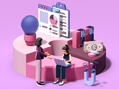 山卡拉叔叔采集到Dribbble UI同步更新