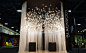 <p>Blackbody designed a striking illuminated booth of hanging lights</p>