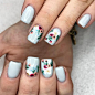 372 Likes, 17 Comments - Liz Henson (@nails.byliz) on Instagram: “Ummm yes ❤️❤️❤️ . . . . #nails #acrylicnails #nailstagram #floralnails #gelpolish #summer…”