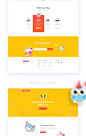 Stickerbuzz: Creative E-Commerce Website Design Concept : Sticker Buzz is a experimental project based on “Landing Free UIKit” for any kind of E-Commerce website . We planned to make it little bit different then the other sticker market on web. We saw mos