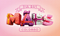 Dia das Mães : 3D lettering for Mother's Day campaign