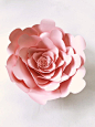 Paper flower templates and instructions, paper flower backdrop, Paper flower template, DIY paper flower pattern, large paper flower template : Large Paper Flower Template PDF file  Create this beautiful multi-petaled Erin paper flower. This lovely bloom h