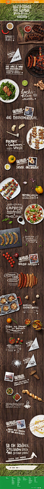 The Globus Grillfest by Kathrin Schmitz, via Behance | Transition Marketing Services | Okanagan Small Business Marketing Branding http://www.tra… | Pinterest