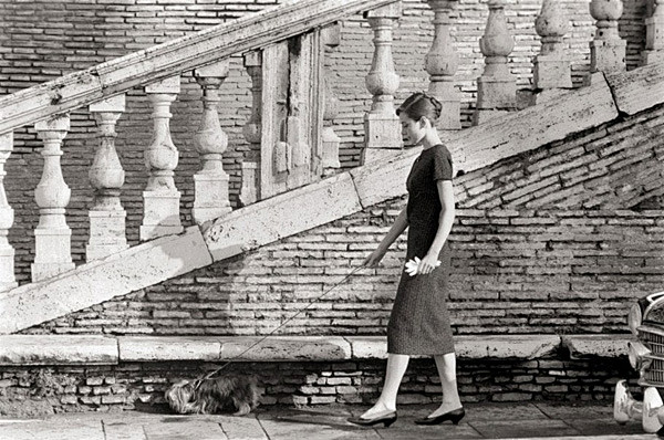 奥黛丽赫本60年代罗马时尚“街拍” [1...
