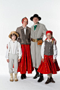 Latvian national costumes