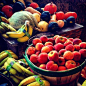 Red Apples in Brown Wooden Bucket