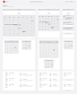 Responsive Website Wireframe Kit : Our new UX Kits Responsive Website Wireframe Kit is a massive library with 30 pages of content blocks, website elements, icons, wireframe examples and templates. Every single component comes in 3 options to quickly creat