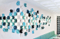 AtelierMel | Modular Collection Loto | Digital Design vs Artisan Bespoke Glass Sea Colours Art Sculpture Luxure Lighting Wall Fixture