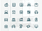 Outline Interior Icons