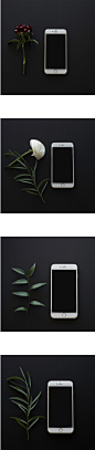iphone6s手机UI展示智能贴图模板效果VI设计素材PS一键贴图模板