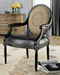 Massoud - "William" Chair traditional-armchairs