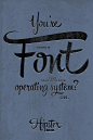 Typography by Ale Paul