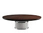 Round dining table ROCK T By Capital Collection : Download the catalogue and request prices of Rock t By capital collection, round dining table