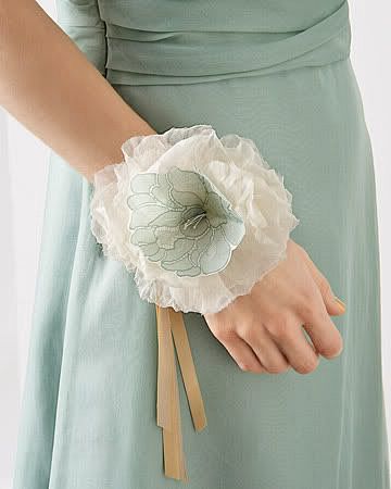 fabric corsage