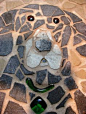 Building A Pebble Mosaic Stepping Stone